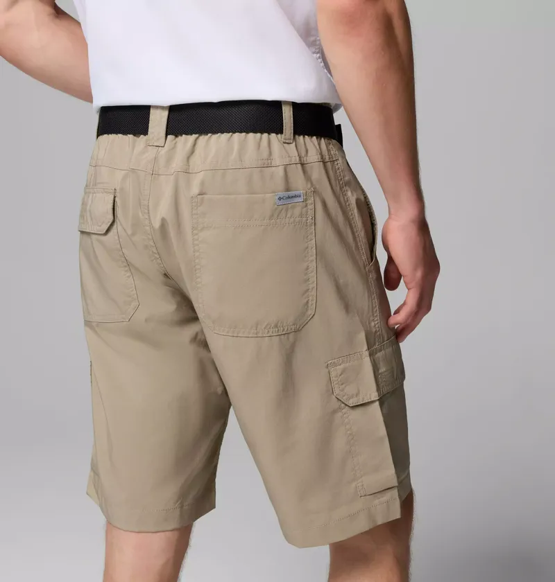 Columbia Silver Ridge Utility Cargo Short Mens in Stone Green-5