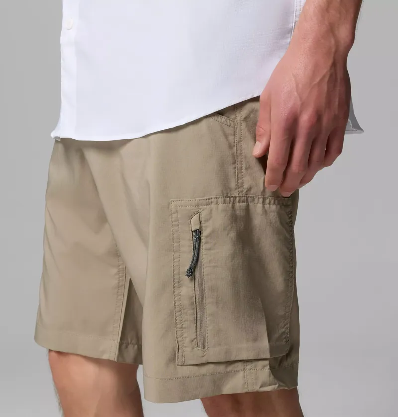 Columbia Silver Ridge Utility Cargo Short Mens in Stone Green-6