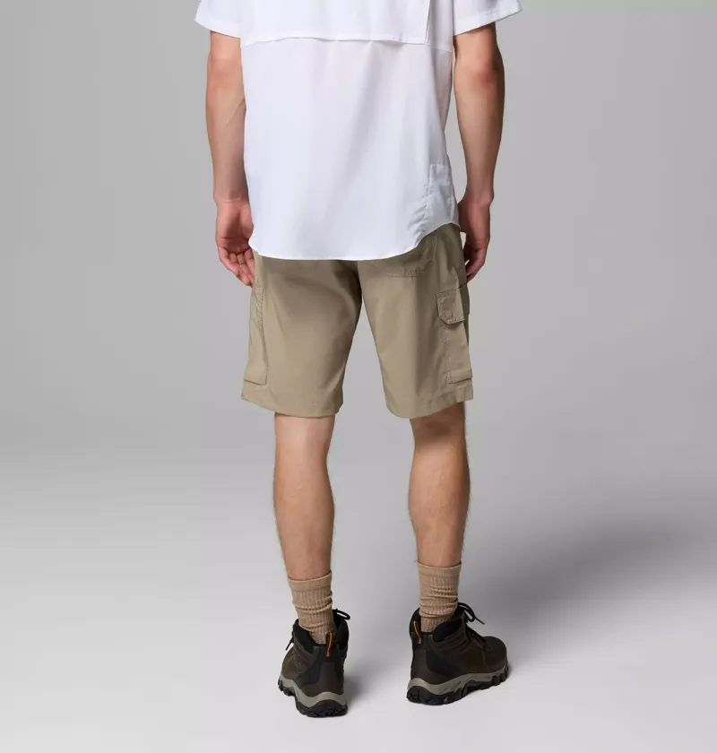 Columbia Silver Ridge Utility Cargo Short Mens in Stone Green-3