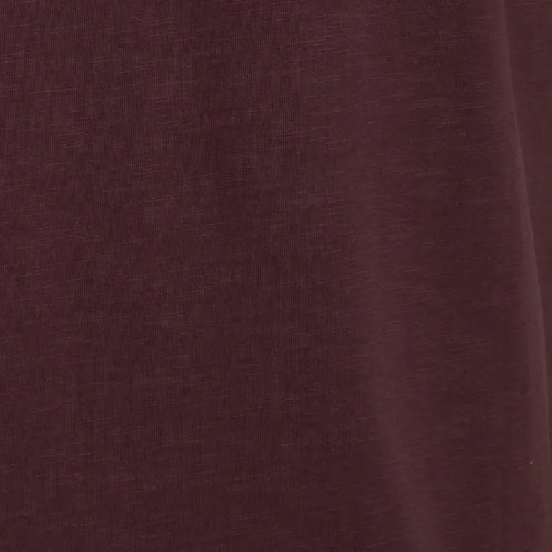 Weird Fish Footgills Organic Graphic Tee Mens in Mulled Wine-6