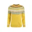Weird Fish Lowell Eco Fair Isle Jumper Womens in Antique Moss