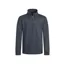 Weird Fish Brampton Branded Quarter Zip Sweater Mens in Navy