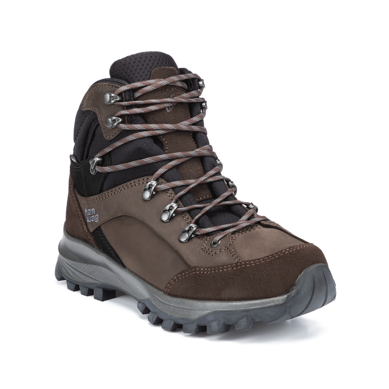 Hanwag Alta Bunion II GTX Hiking Boots Womens in Mocca/Black-1