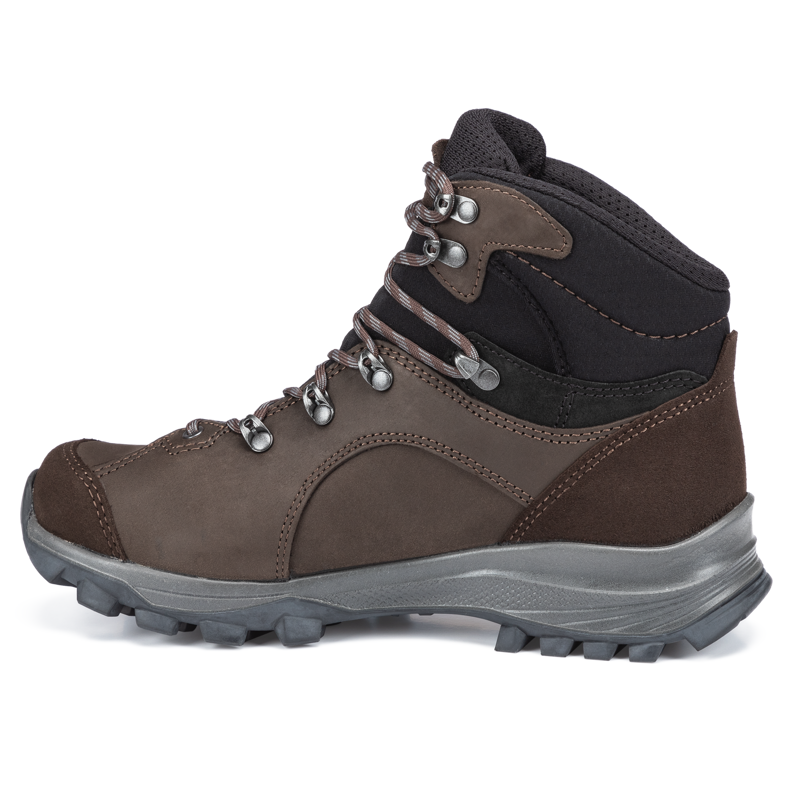 Hanwag Alta Bunion II GTX Hiking Boots Womens in Mocca/Black-8