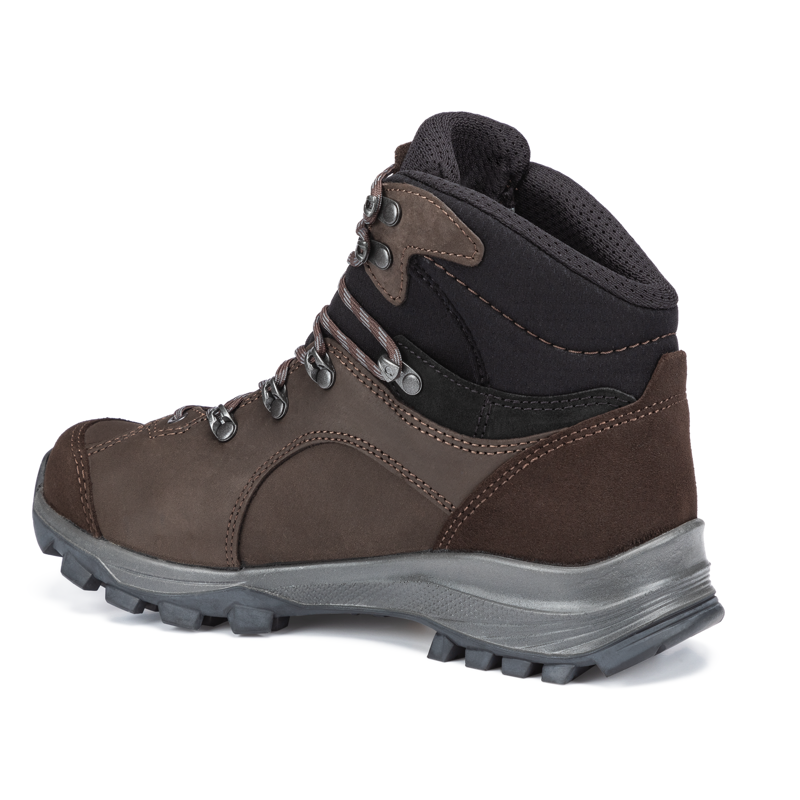 Hanwag Alta Bunion II GTX Hiking Boots Womens in Mocca/Black-9