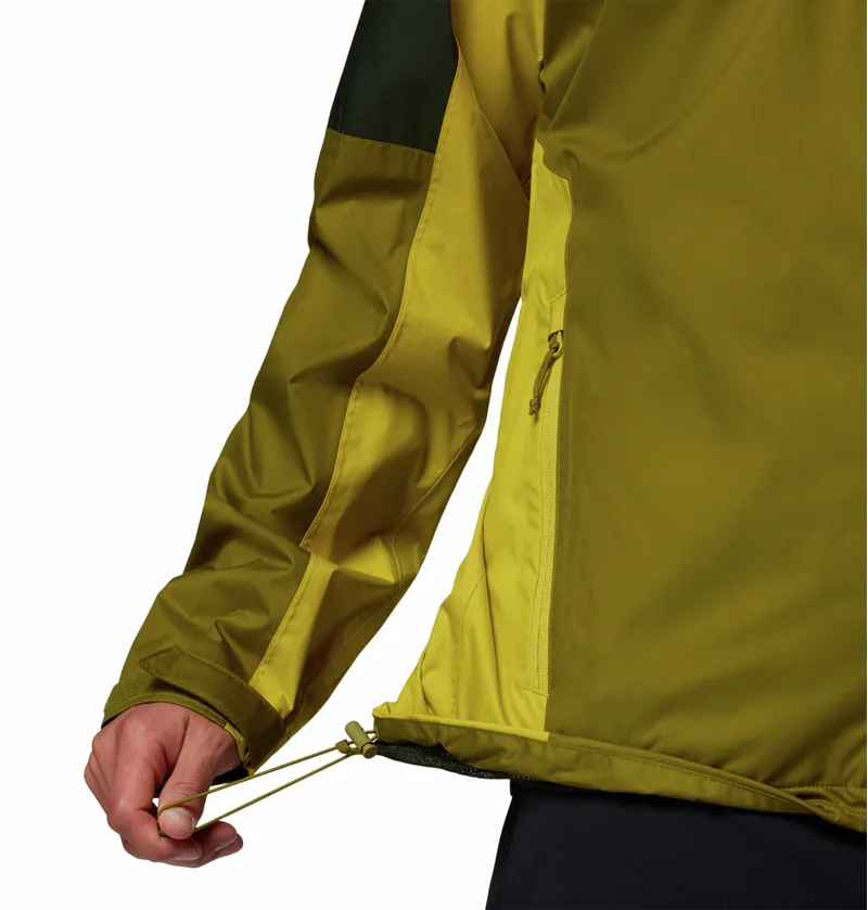 Columbia Inner Limits III Waterproof Jacket Mens in Mossy Green/Greenscape/Antique Moss-7