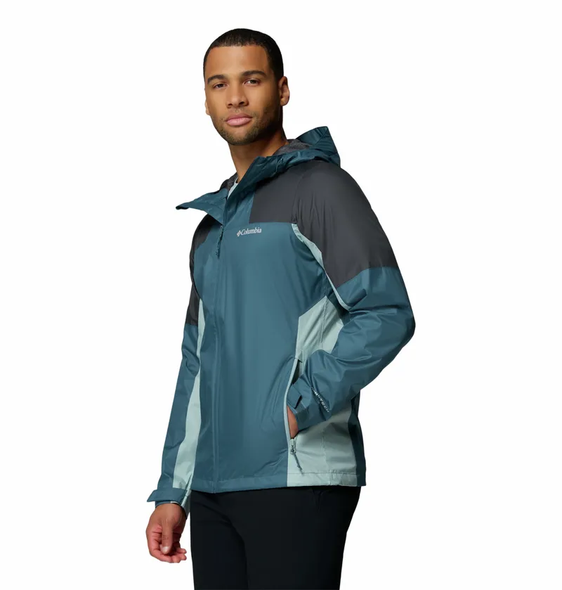 Columbia Inner Limits III Waterproof Jacket Mens in Everblue/Shark/Crushed Blue-3