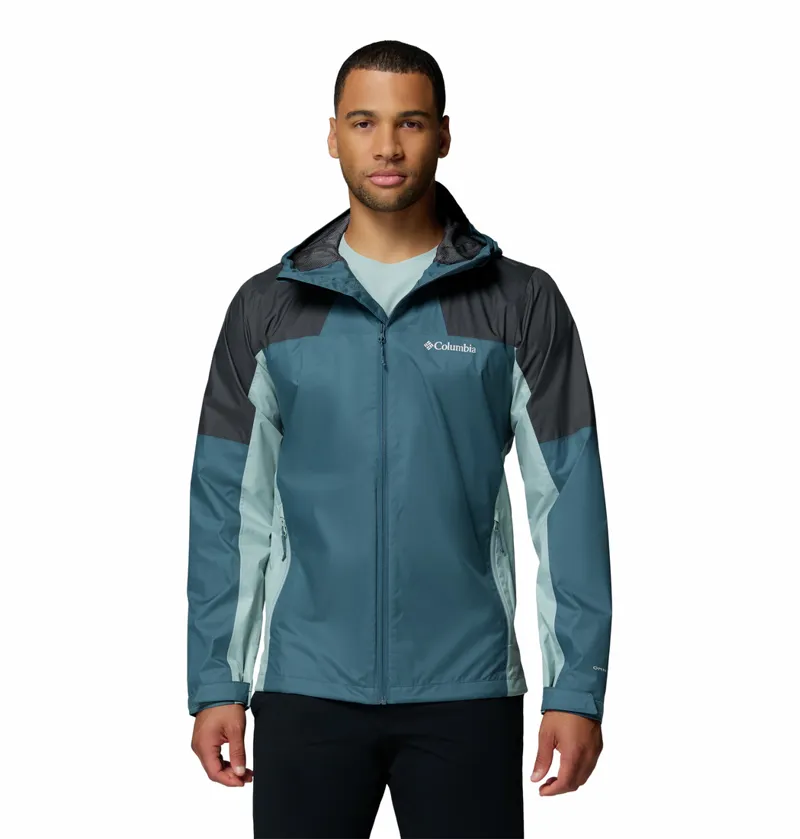 Columbia Inner Limits III Waterproof Jacket Mens in Everblue/Shark/Crushed Blue
