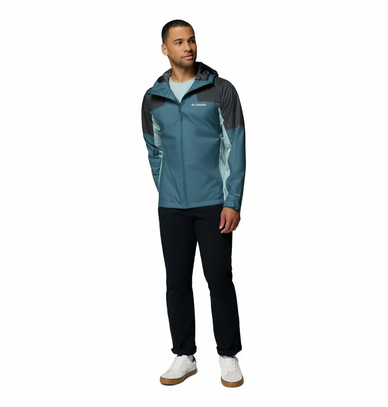 Columbia Inner Limits III Waterproof Jacket Mens in Everblue/Shark/Crushed Blue-6