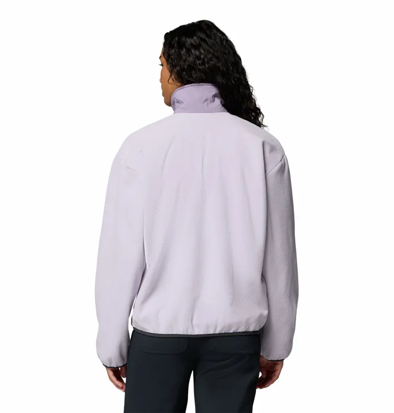 Columbia Sequoia Grove Full Zip Fleece Womens in Lavender Pearl/Shale Purple-2