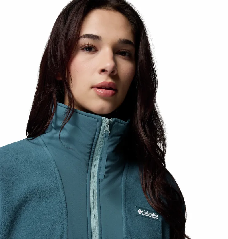Columbia Sequoia Grove 1/2 Zip Fleece Womens in Everblue/Crushed Blue-3