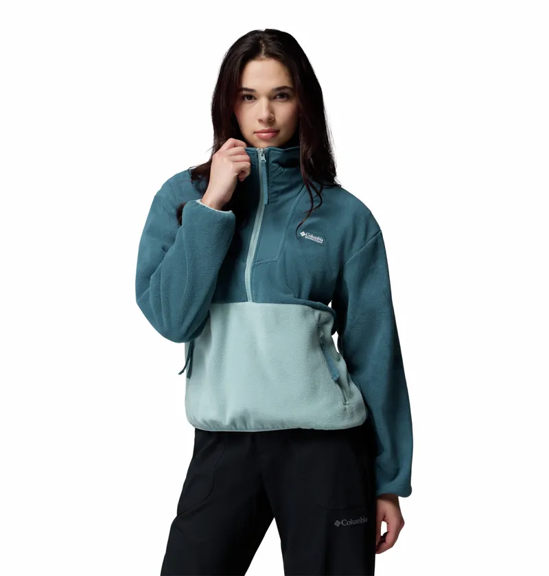 Columbia Sequoia Grove 1/2 Zip Fleece Womens in Everblue/Crushed Blue