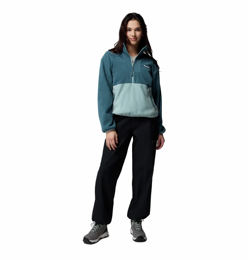 Columbia Sequoia Grove 1/2 Zip Fleece Womens in Everblue/Crushed Blue-6