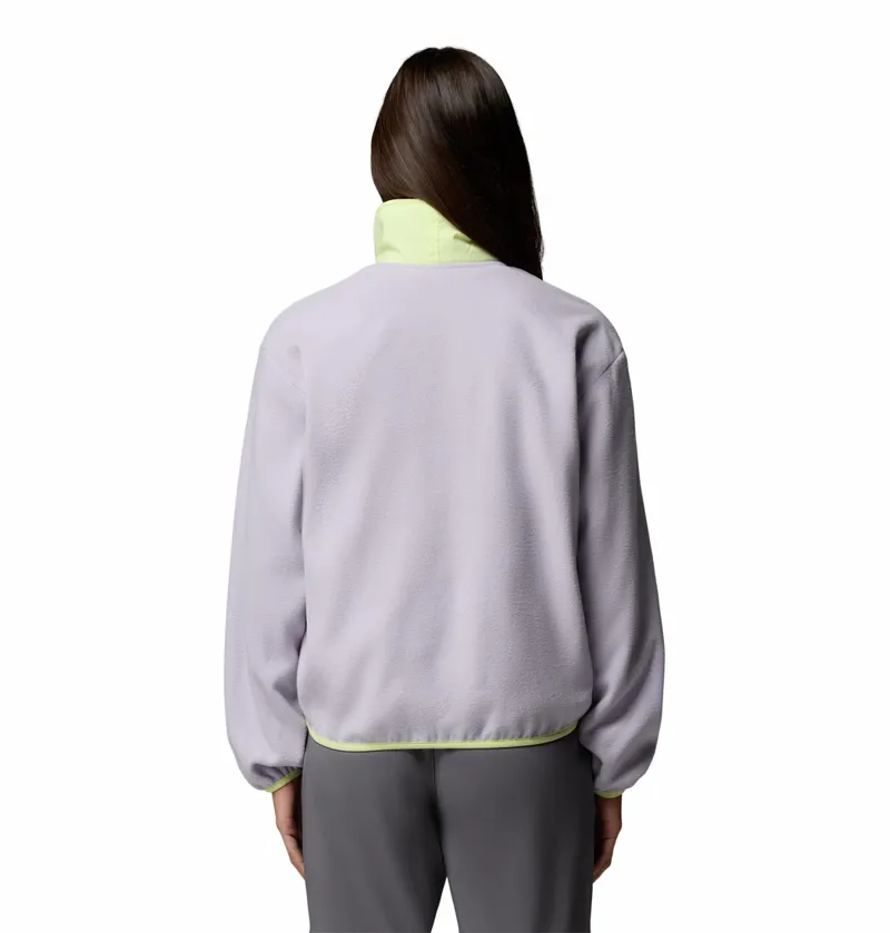 Columbia Sequoia Grove 1/2 Zip Fleece Womens in Lavender Pearl/Stormwatch-2