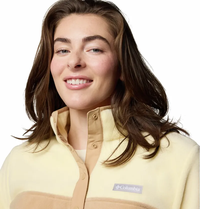 Columbia Benton Springs 1/2 Snap Pullover II Fleece Womens Canoe-3