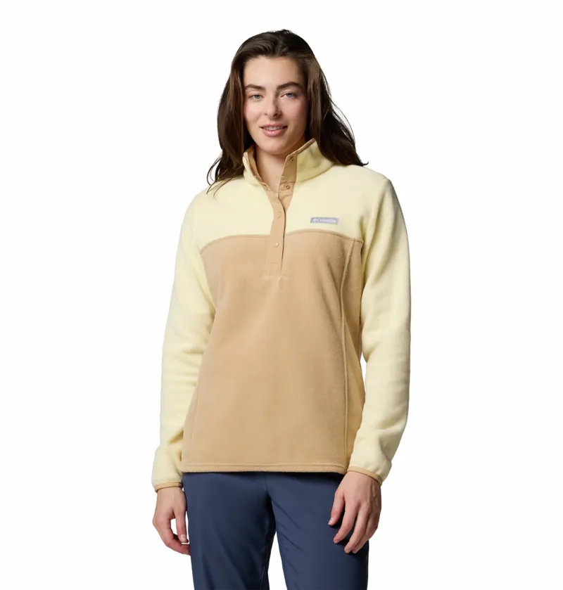 Columbia Benton Springs 1/2 Snap Pullover II Fleece Womens Canoe