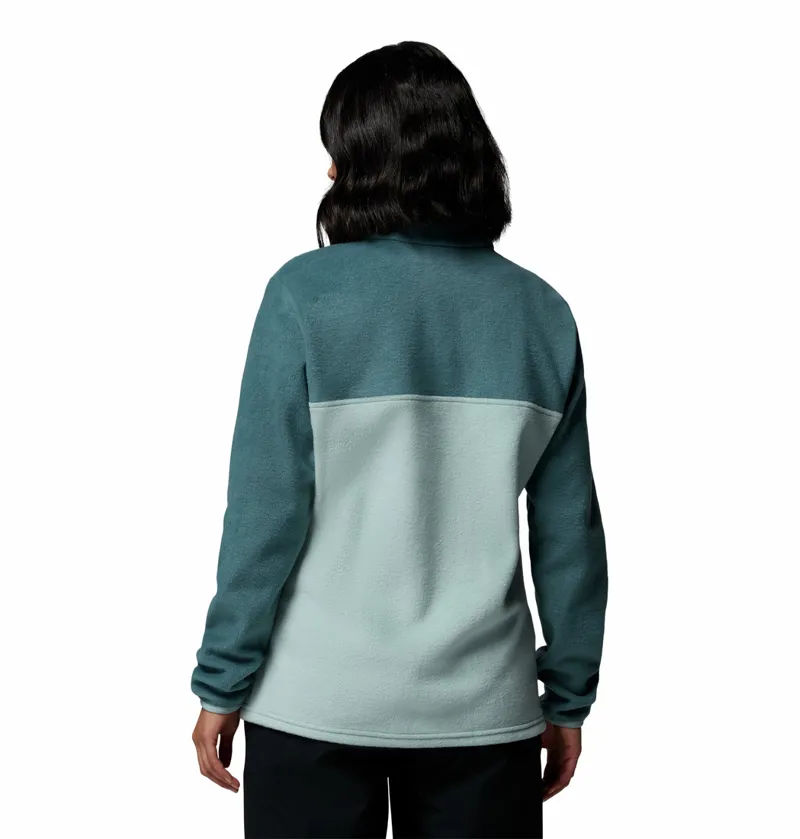 Columbia Benton Springs 1/2 Snap Pull Over II Womens in Crushed Blue/Everblue-2