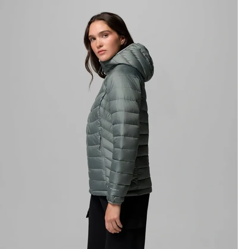 Columbia Powder Lite II Hooded Jacket Womens in Sedona Sage-3