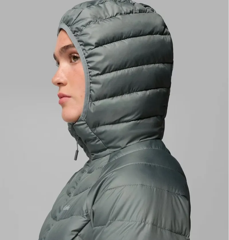 Columbia Powder Lite II Hooded Jacket Womens in Sedona Sage-5