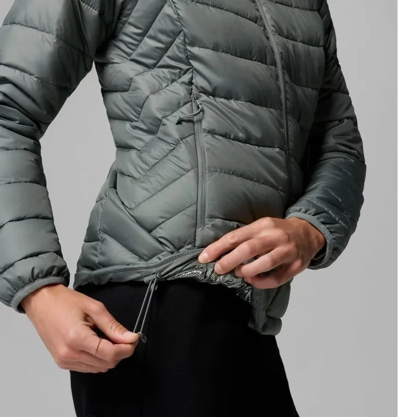 Columbia Powder Lite II Hooded Jacket Womens in Sedona Sage-7