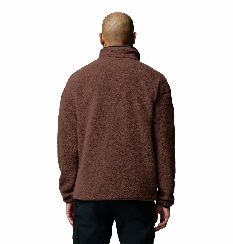 Columbia Helvetia II Half Snap Fleece Mens in Tobacco-2