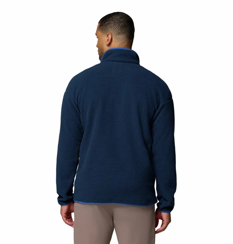 Columbia Helvetia II Half Snap Fleece Mens in Collegiate Navy-2