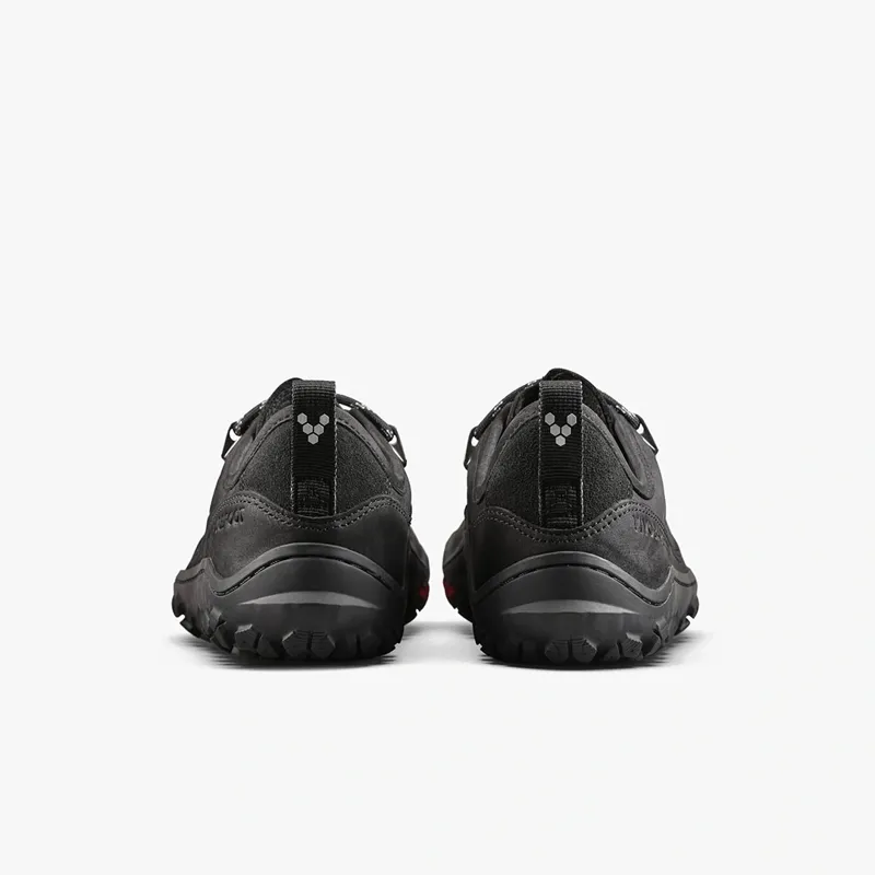 Vivobarefoot Tracker Leather AT Low II Womens Shoes in Obsidian-4