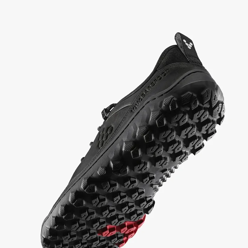 Vivobarefoot Tracker Leather AT Low II Womens Shoes in Obsidian-6