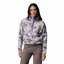 Columbia Helvetia II Printed Cropped Half Snap Womens in Lavender Pearl/Sunscape