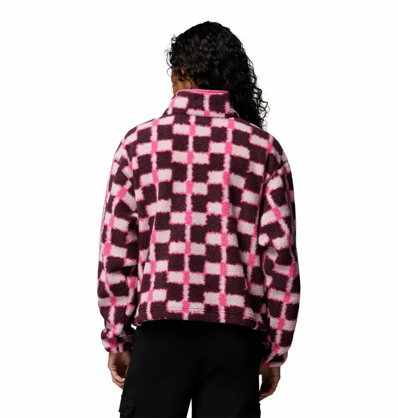 Columbia Helvetia II Printed Cropped Half Snap Womens Moonvista-2