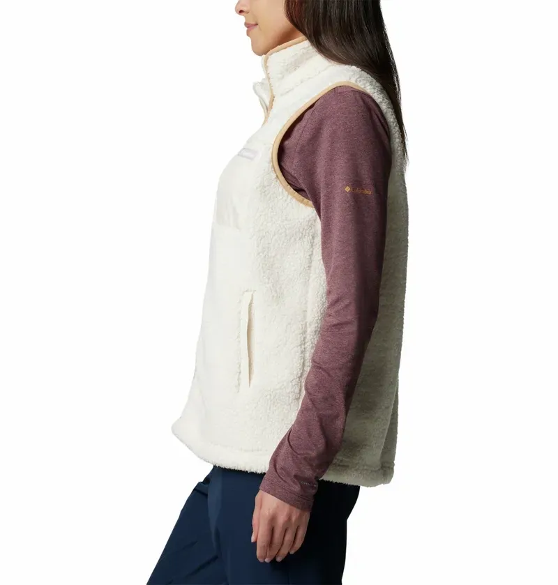 Columbia West Bend Vest II Womens in Chalk-1