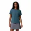 Columbia Sun Trek Short Sleeve II Womens in Everblue