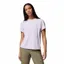 Columbia Sun Trek Short Sleeve II Womens in Lavender Pearl