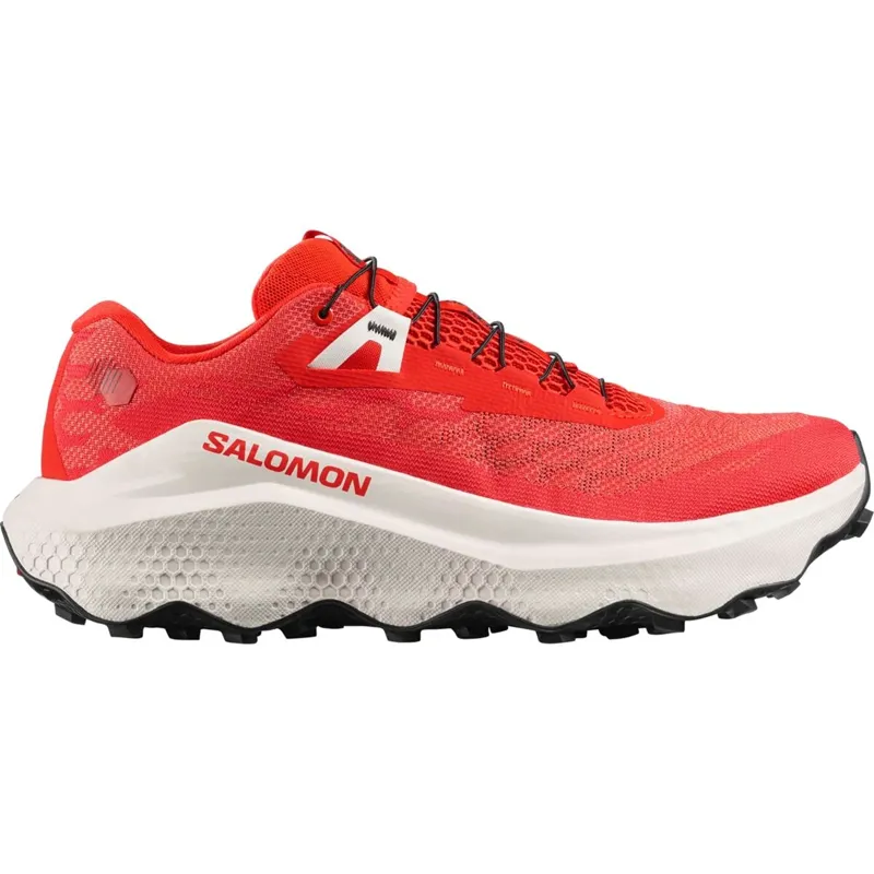 Salomon Ultra Glide 4 Trail Running Shoes Mens in Fiery Red