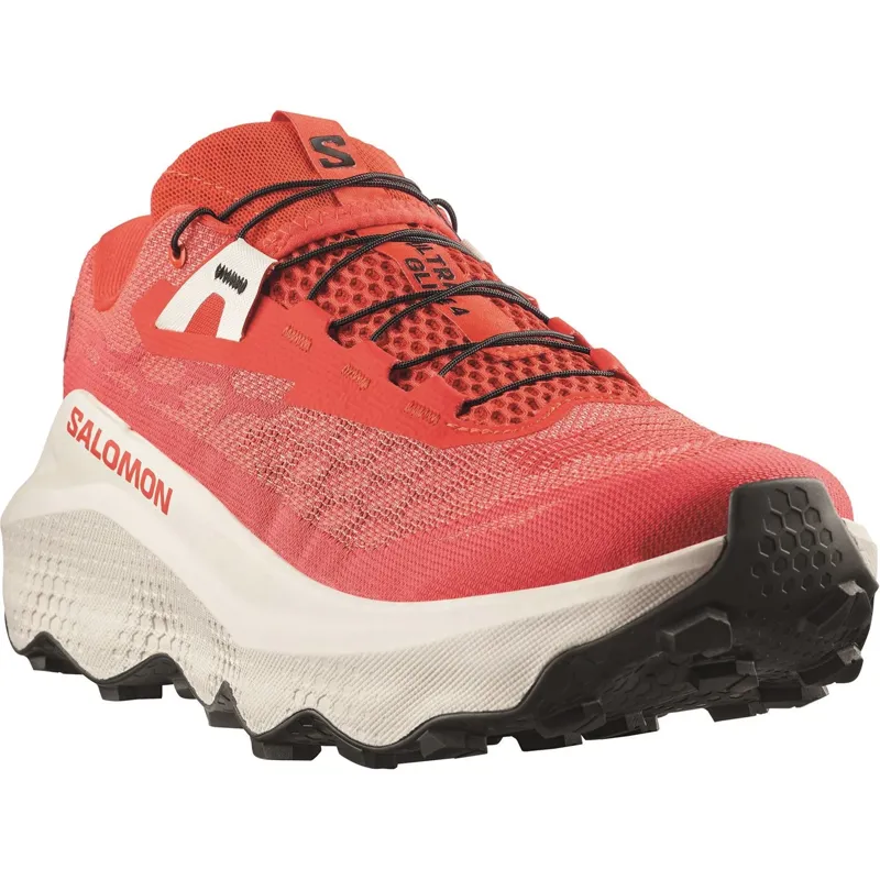 Salomon Ultra Glide 4 Trail Running Shoes Mens in Fiery Red-3