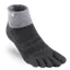 Injinji Trail Midweight Mini Crew Running Toe Socks Unisex in Granite