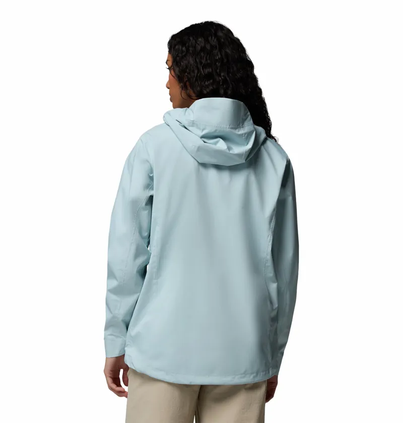 Columbia Trailborne 2.5L Shell Waterproof Jacket Womens in Marine Light-2