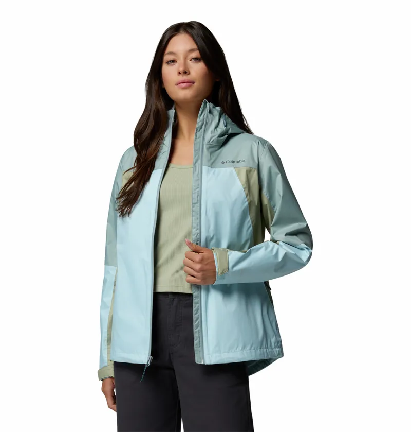 Columbia Inner Limits IV Waterproof Jacket Womens in Marine Light/Blue-2
