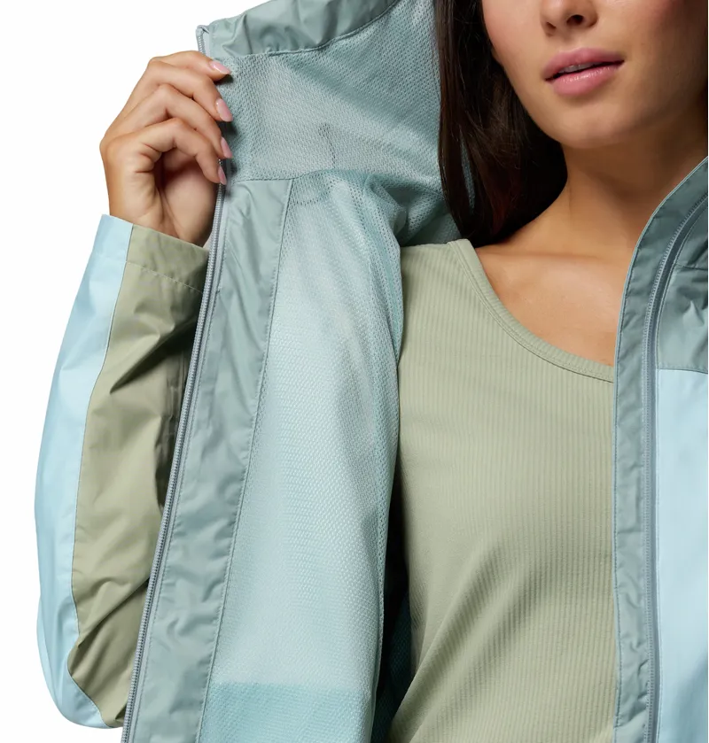 Columbia Inner Limits IV Waterproof Jacket Womens in Marine Light/Blue-5