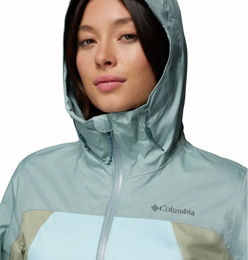 Columbia Inner Limits IV Waterproof Jacket Womens in Marine Light/Blue-6
