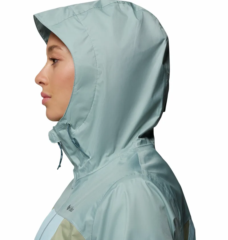 Columbia Inner Limits IV Waterproof Jacket Womens in Marine Light/Blue-7
