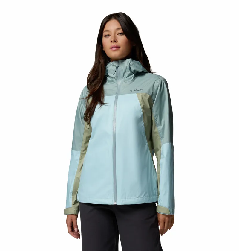 Columbia Inner Limits IV Waterproof Jacket Womens in Marine Light/Blue