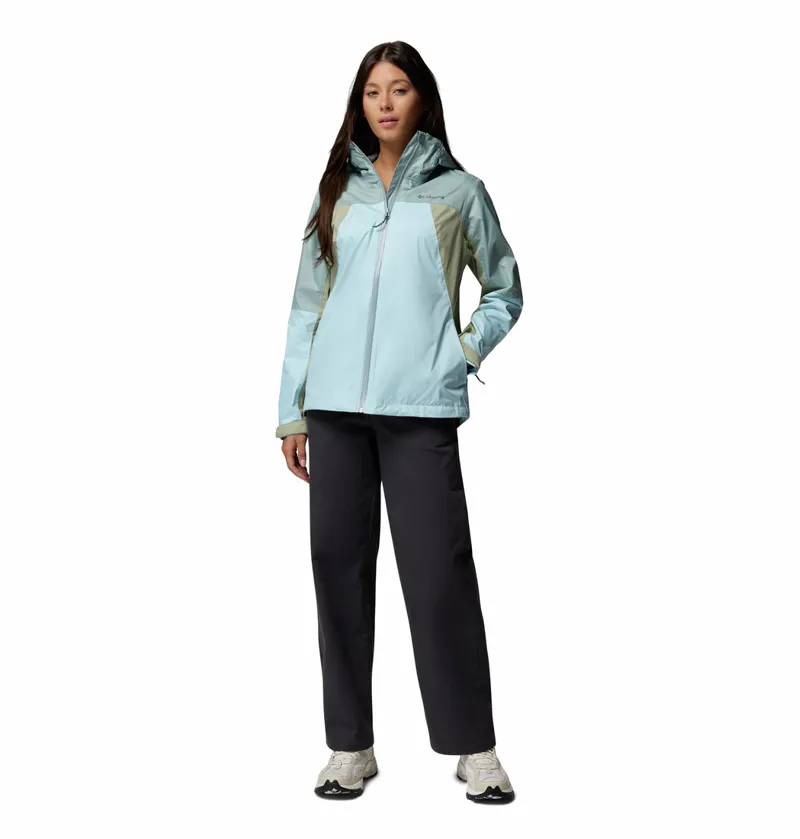 Columbia Inner Limits IV Waterproof Jacket Womens in Marine Light/Blue-8