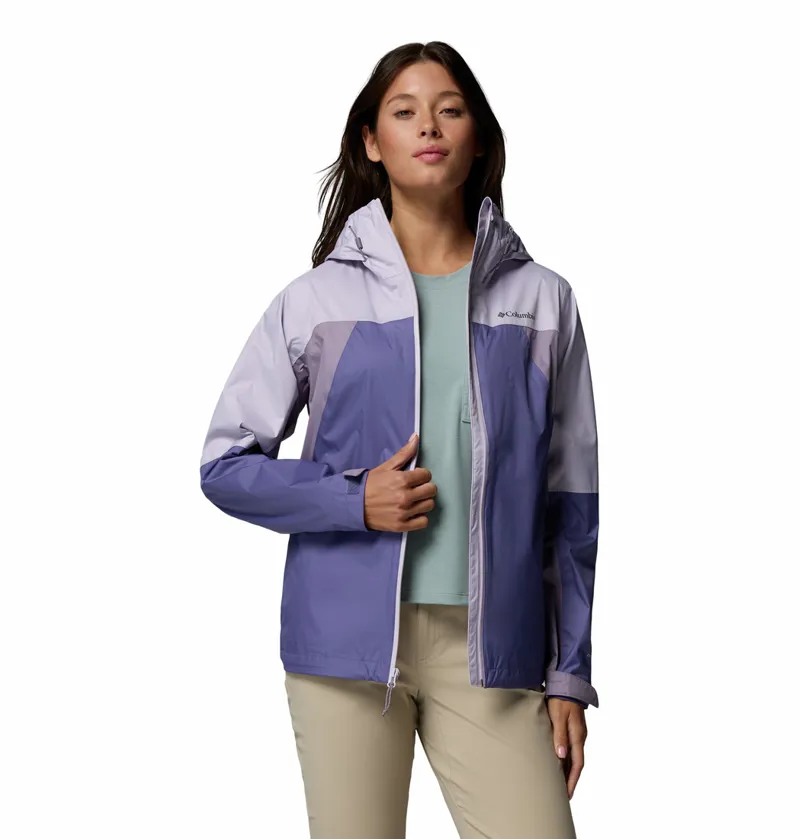 Columbia Inner Limits IV Waterproof Jacket Womens in Stormwatch/Purple-3