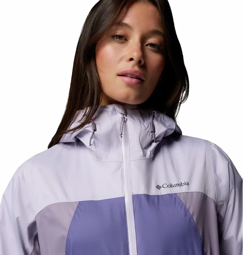 Columbia Inner Limits IV Waterproof Jacket Womens in Stormwatch/Purple-4