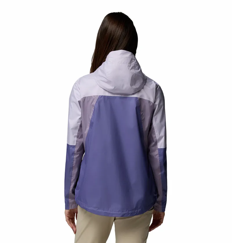Columbia Inner Limits IV Waterproof Jacket Womens in Stormwatch/Purple-2