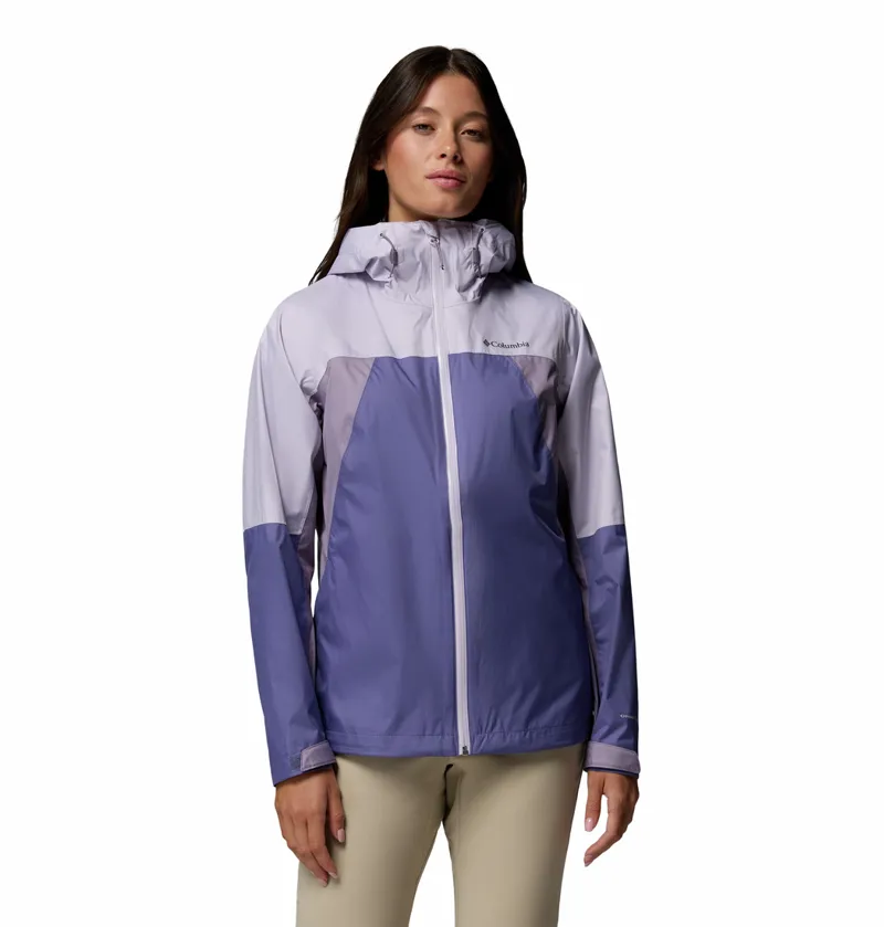 Columbia Inner Limits IV Waterproof Jacket Womens in Stormwatch/Purple