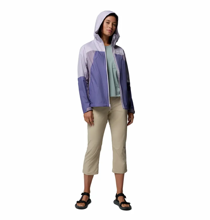 Columbia Inner Limits IV Waterproof Jacket Womens in Stormwatch/Purple-7
