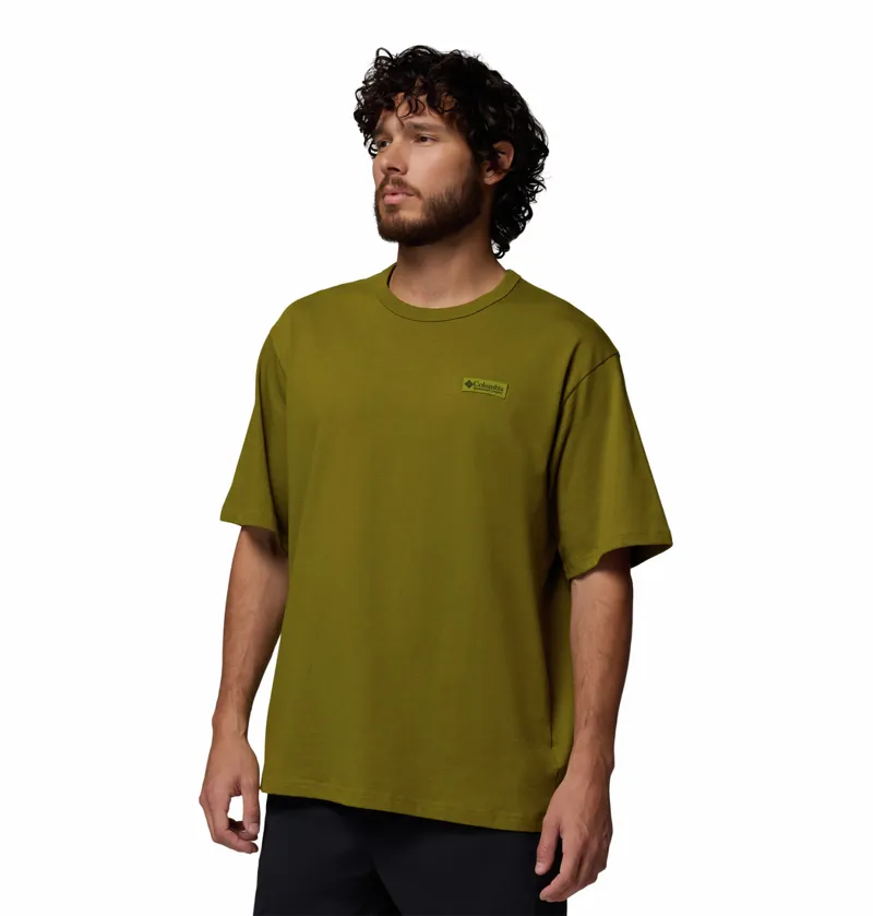 Columbia CSC Heavyweight Iconic T-Shirt Mens in Mossy Green