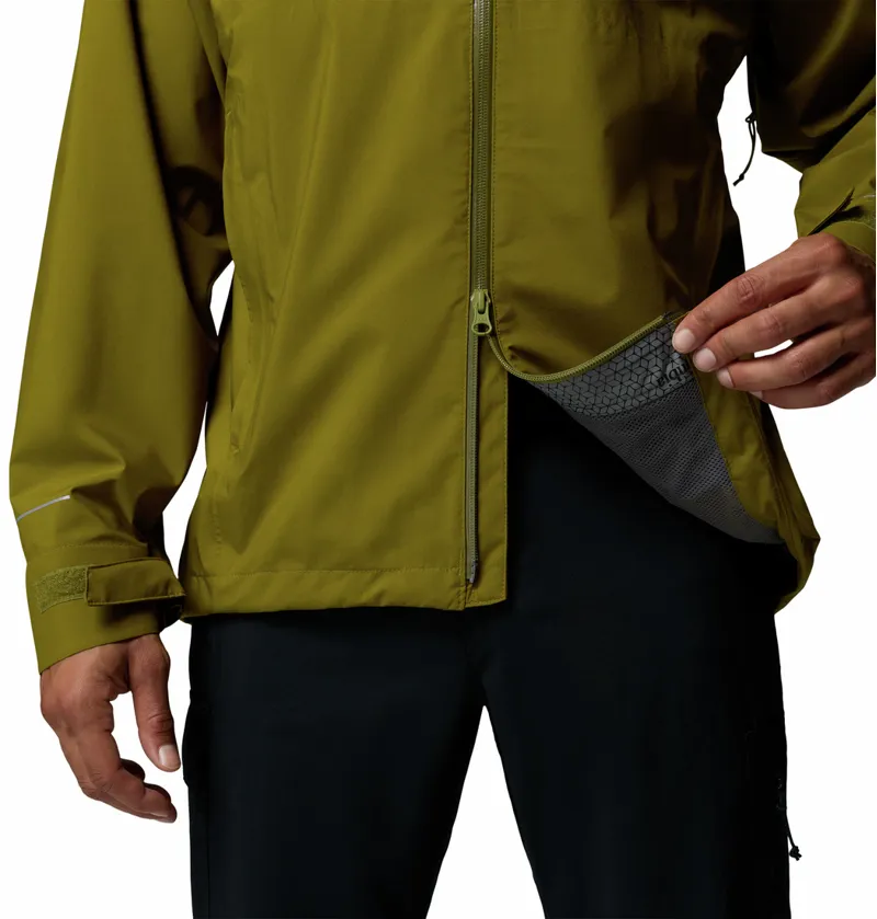 Columbia Trailborne 2.5L Shell Waterproof Jacket Mens in Mossy Green-7